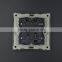 PC material with aluminum frame dubai style wall switch, color electrical switch