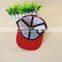 Cool Punk Rock Lion Head Decorated Flat Brim Snake PU Leather Hiphop Cap
