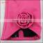 ladies cheap PU leather hand gloves rose with roses