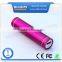 High Quality 2600mah Metal Power Bank ,Round Shape Power Bank ,Portable Mobile Cylinder Power Bank