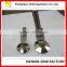 Heavy duty machine leveling feet with thick rubber pads