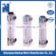 Beixing Meter Manufacturer Panel type flow meter rotameter for water or air
