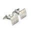 Classic Stainless Steel Cufflinks for Men