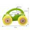 ASTM Certified Top Quality 2 Wheels Solid Wood Mini Car Toys for Child