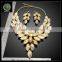 2016 New Arrival African Gold Plated Jewelry set which for Wedding jewelry set Match Clothes KHK867