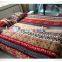3 Pcs 100% Polyester Print Flannel/coral Fleece Blanket/throw With Brightr Color