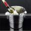 2L oval shape double ice buckets beer ice bucket wholesale