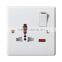 13A 1gang 3pin Multi-socket And 1way Switch With Light