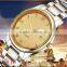 Factory wholesale unisex watch, best gift couple watches, stainless steel watch for lover gift