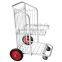 CE certificate Metal folding warehouse trolley