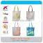 2015 Fashion Cotton Canvas Shopping Tote Bag, Printed Handbag