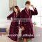 wholesale warm coral fleece men bathrobe