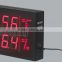 2.3 inch led digital temperature and humidity indicator