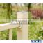 Aluminum Fence Post Fencing Post With Base Plated Cream Color 1600mm