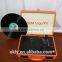 Portable suitcase turntable record player with Custom Logo design