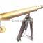 Antique Look Nautical Solid Brass Spyglass Telescope with Stand 12214