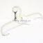 Hot selling children pure white pearl clothes hanger