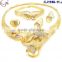 CJ1186-2 2016 New arrival top fashion wholesale women wedding crystal jewelry sets