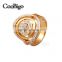 Fashion Jewelry Zinc Alloy Charming Rhinestone Ring Girls Wedding Party Show Gift Dresses Apparel Promotion Accessories