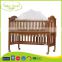 WBC-18A australian wooden comfortable softtextile baby cot bed prices