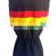 Djembe bags Basic Black cotton with Rasta Stripe