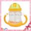 China alibaba supplier good quality baby item colorful baby training cup nipple cup with straw cute baby cup