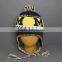 FASHION ACRYLIC KNITTED EARFLAP WINTER HAT INSIDE POLAR FLEECE