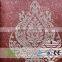 Decor wallcovering luxurious wallpaper with flock pattern