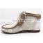 Women lace up casual shoes