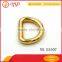 Antique solid metal D-rings buckle zinc alloy bags accessories for leather goods                        
                                                Quality Choice