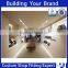 Customized Gorgeous Look fashionable wood rack display shelf for bag