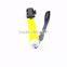 NEW ARRIVALS 2015 Bluetooth selfie stick with Stainless spiral sleeve
