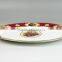 ceramic dinner plate, porcelain food divider plate, food divider plate