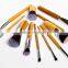 Best Beauty Product Professional 11pcs Bamboo Make Up Makeup Brush Set With Draw String Bag