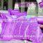 Fashion and elegant best home textile rayon silk bedding set