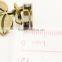 antique brass zipper puller with leaf