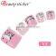 artificial nails for toes art jewelry adhensive sticker