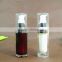 15ml plastic transparent cosmetic packaging bottle
