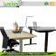 Black Customized Electric Stand Up Height Adjustable Desk For Office Workers
