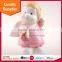 Promotional pink angle shape lovely girl with wings ceramic saving bank