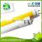 2015 aluminum SMD2835 high lumen UV-Proof yellow color 24w t8 led tube light