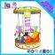 Hot sale coin operated carousel horses 3 seats horse carousel kiddie rides in park