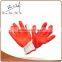 Industrial Work Rubber Lined White Nylon Parade Glove