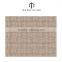 Luxury Hotel Grid Design Vitrified Floor Marble Medallion Tile