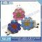 Double flower metal golf cap clips