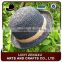 High quality plain straw flat topboater hats