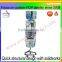 Rotating Metal Wire Floor Standing Literature Brochure Display Rack