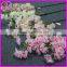 hot sale silk arificial plastic flower cherry blossom