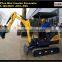 China Cheap CARTER 1.8 Ton Mini Rubber Crawler Excavator , CE / ISO Certificate, CT18-9D