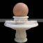 Nature marble stone ball Chinese stone carving sphere